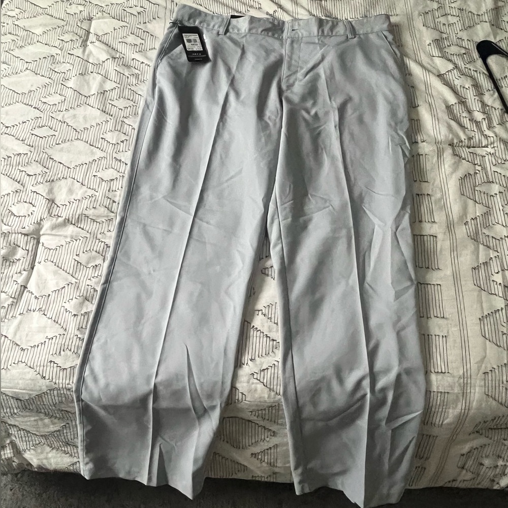 Adidas golf climalite pants, men’s 38 x 32, gray NWT
